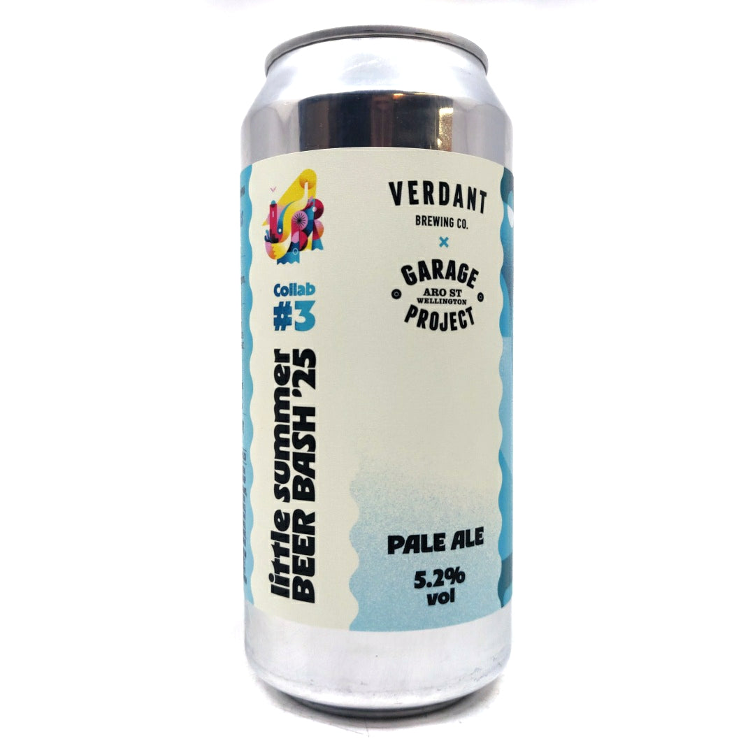 Verdant x Garage Project LSBB25 Collab Series #3 Pale Ale 5.2% (440ml can)-Hop Burns & Black