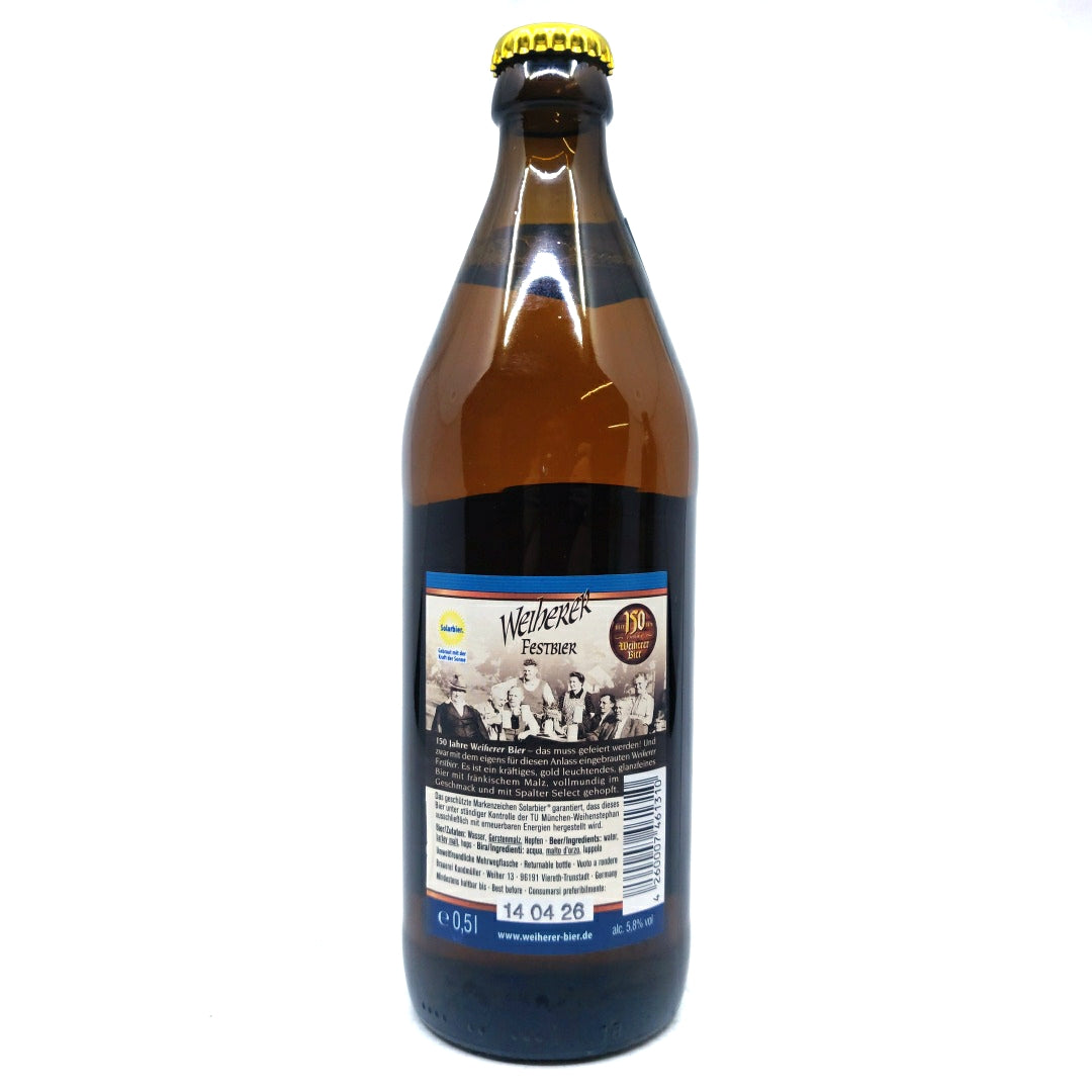 Kundmueller Weiherer Festbier 5.8% (500ml)-Hop Burns & Black