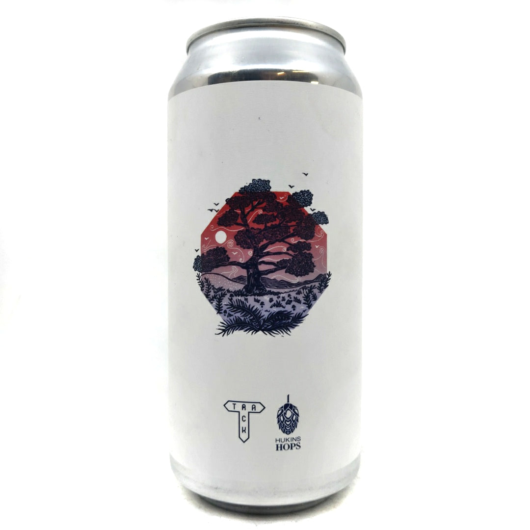Track Dusk Green Hop Lager 4.5% (440ml can)-Hop Burns & Black