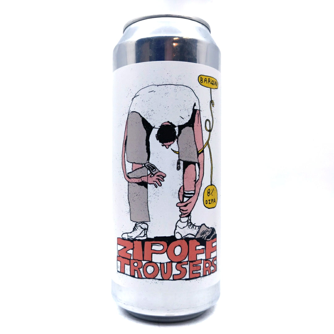 Baron Brewing x Craft Beer Channel Zip Off Trousers Double IPA 8% (500ml can)-Hop Burns & Black