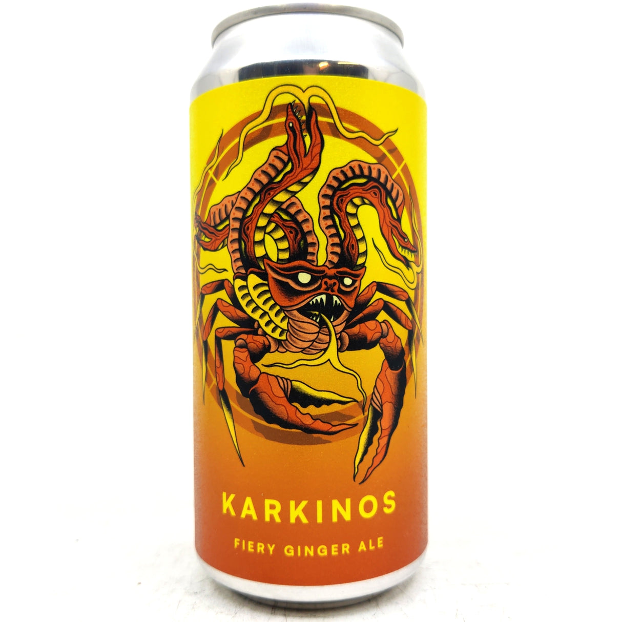 Otherworld Karkinos Ginger Ale 4.6% (440ml can)-Hop Burns & Black