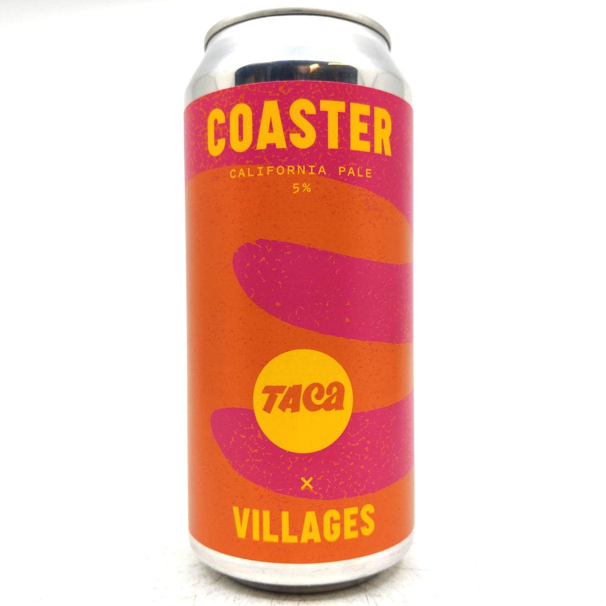 Villages x Taca Tacos Coaster California Pale Ale 5% (440ml can)-Hop Burns & Black