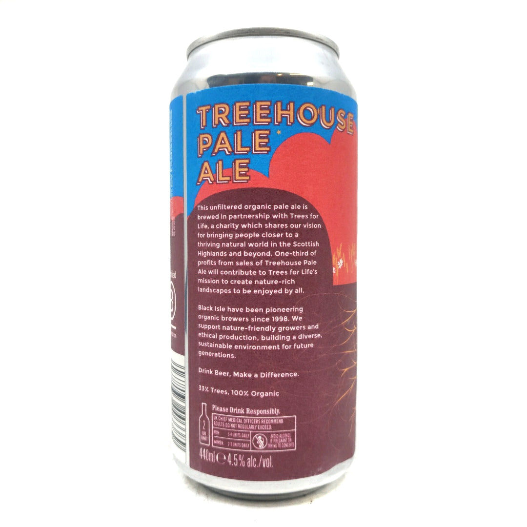 Black Isle Treehouse Pale Ale 4.5% (440ml can)-Hop Burns & Black