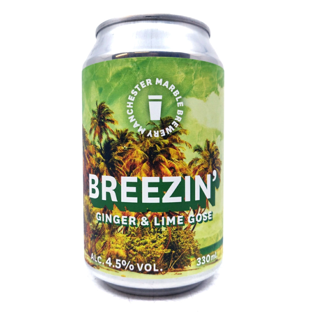 Marble Breezin' Ginger & Lime Gose 4.5% (330ml can)