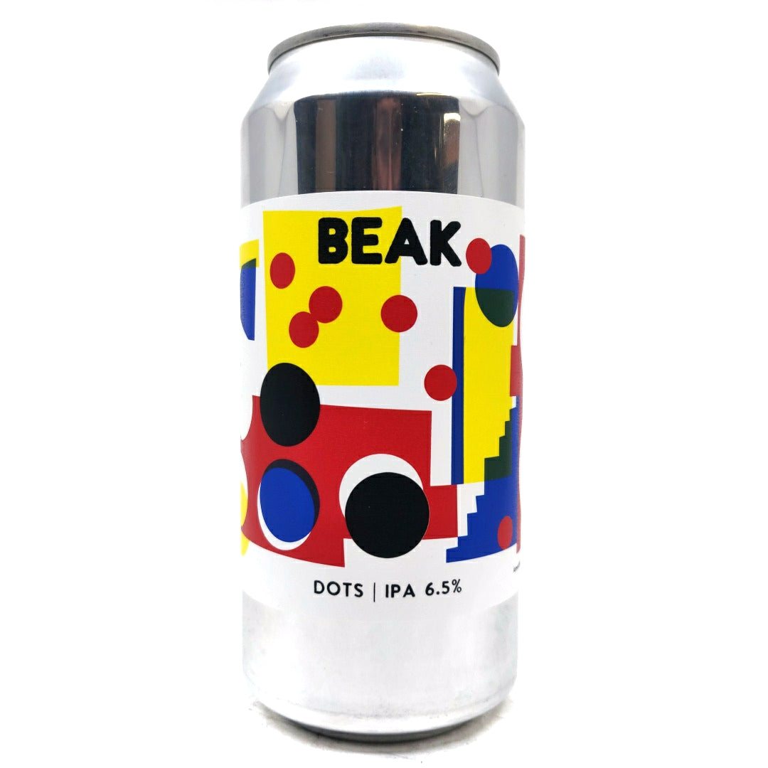 Beak Brewery Dots IPA 6.5% (440ml can)-Hop Burns & Black