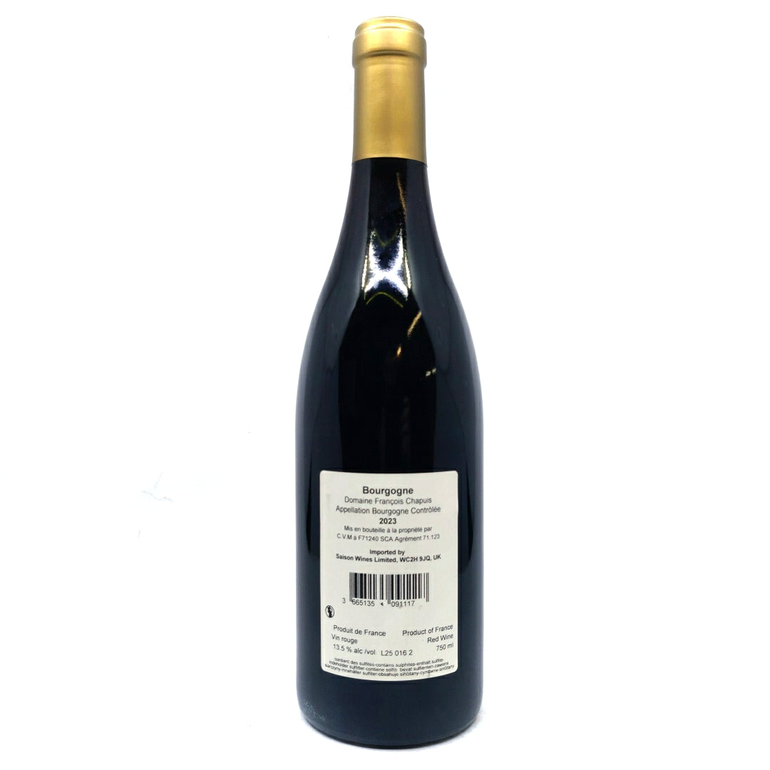 Domaine Francois Chapuis Bourgogne Pinot Noir 2023 13.5% (750ml)-Hop Burns & Black