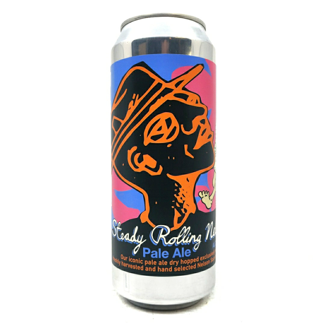 DEYA Steady Rolling Nelson Pale Ale 5.2% (500ml can)-Hop Burns & Black