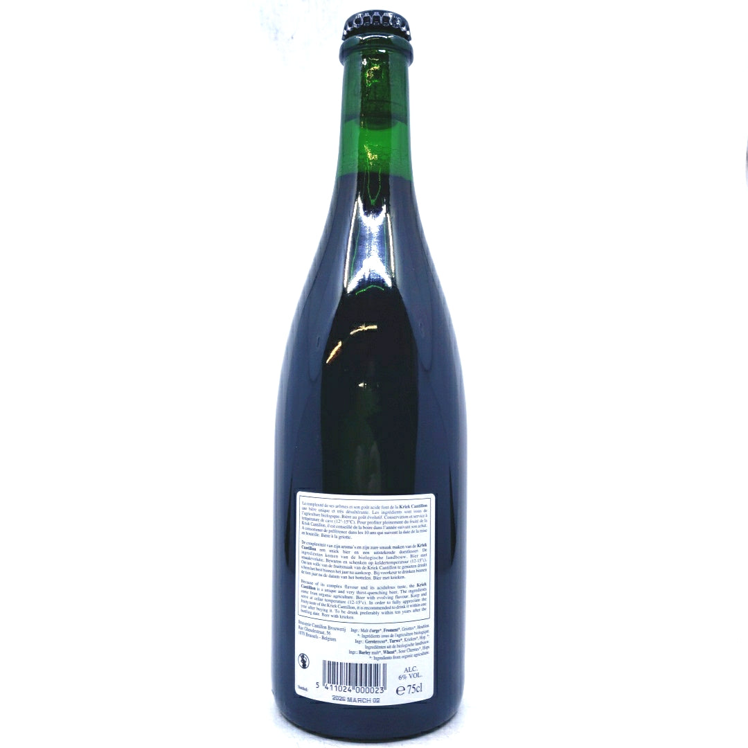 Cantillon Kriek 100% Lambic 6% (750ml)-Hop Burns & Black
