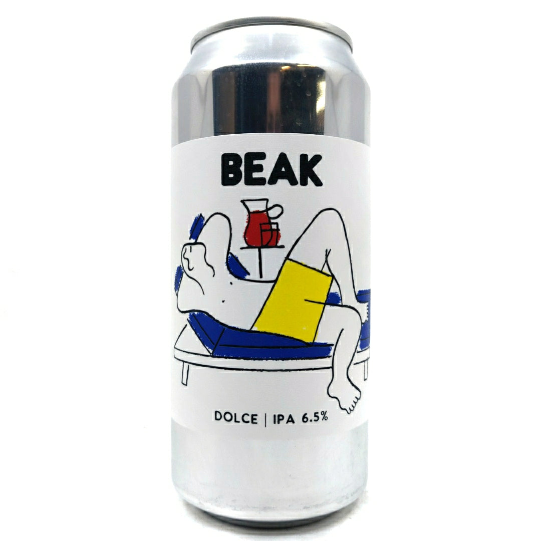 Beak Brewery Dolce IPA 6.5% (440ml can)-Hop Burns & Black