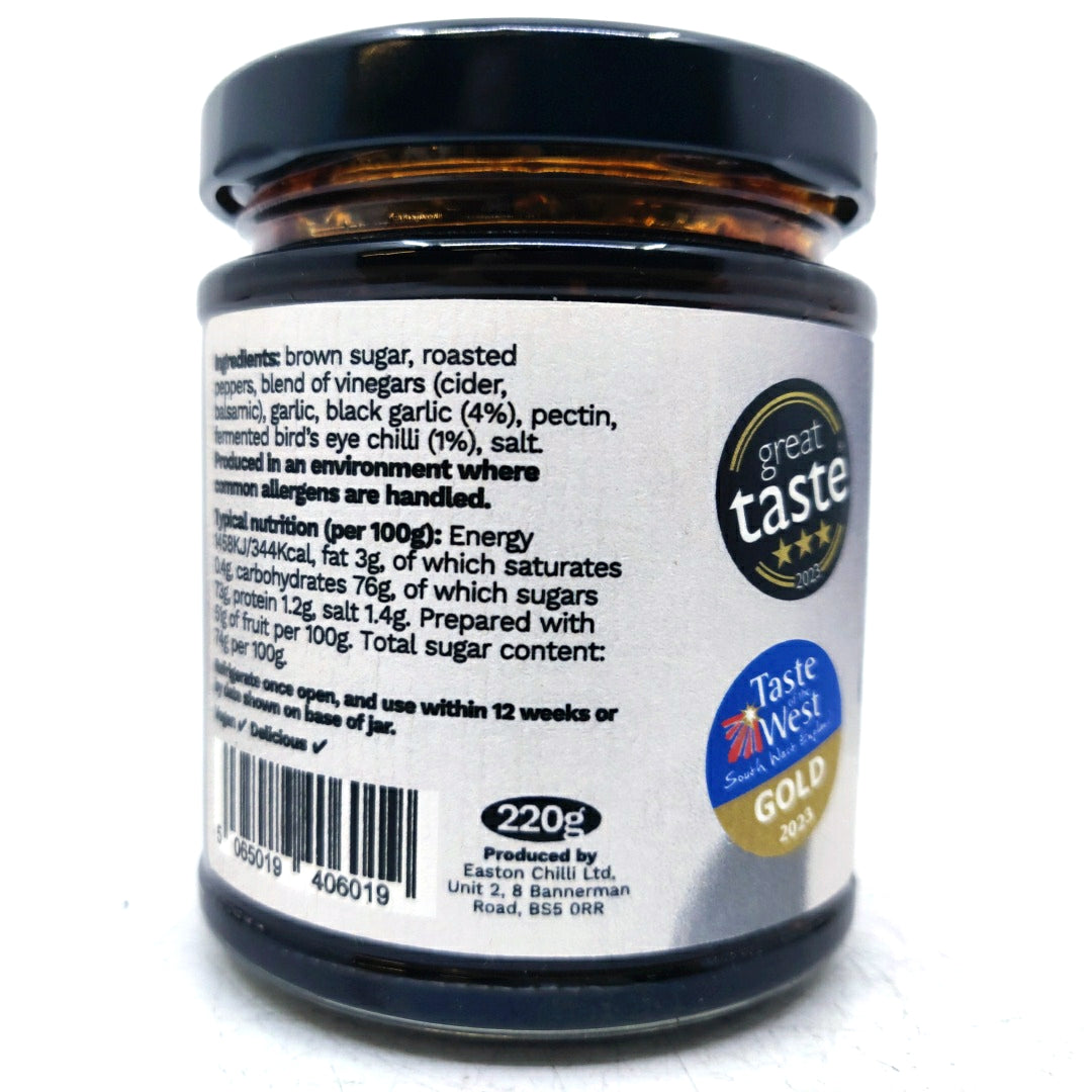 Easton Chilli Black Garlic Chilli Jam (220g)