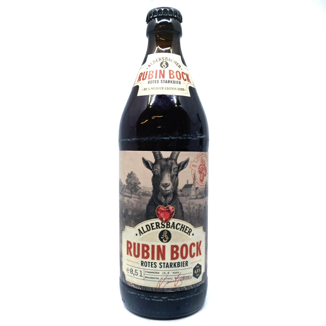 Aldersbacher Rubin-Bock 6.8% (500ml)-Hop Burns & Black