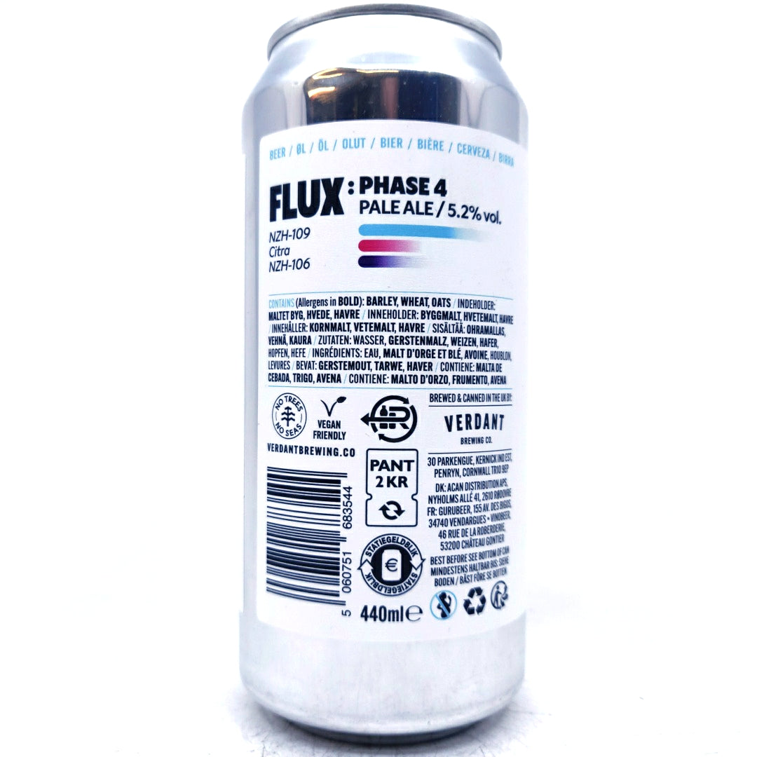 Verdant x Track Flux: Phase 4 Pale Ale 5.2% (440ml can)-Hop Burns & Black