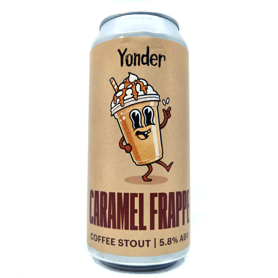 Yonder Caramel Frappe Pastry Stout 5.8% (440ml can)-Hop Burns & Black