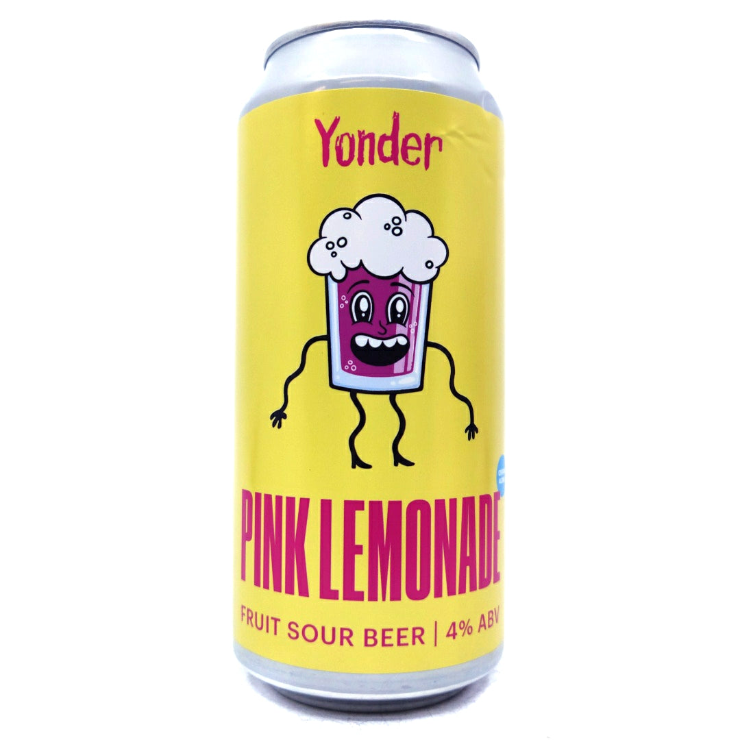 Yonder Pink Lemonade Sour Beer 4% (440ml can)