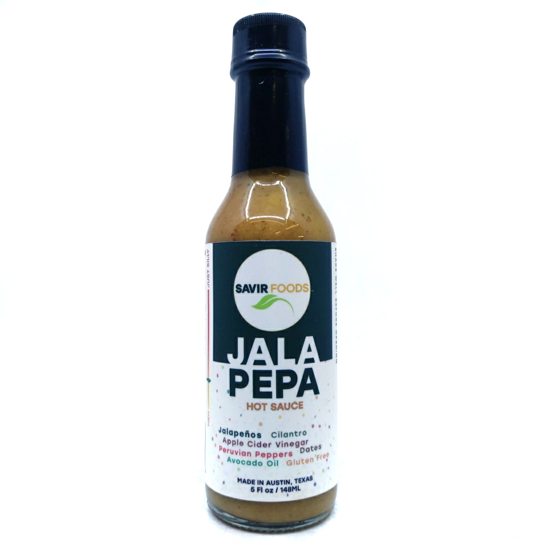 SAVIR Foods Jala Pepa Hot Sauce (148ml)-Hop Burns & Black