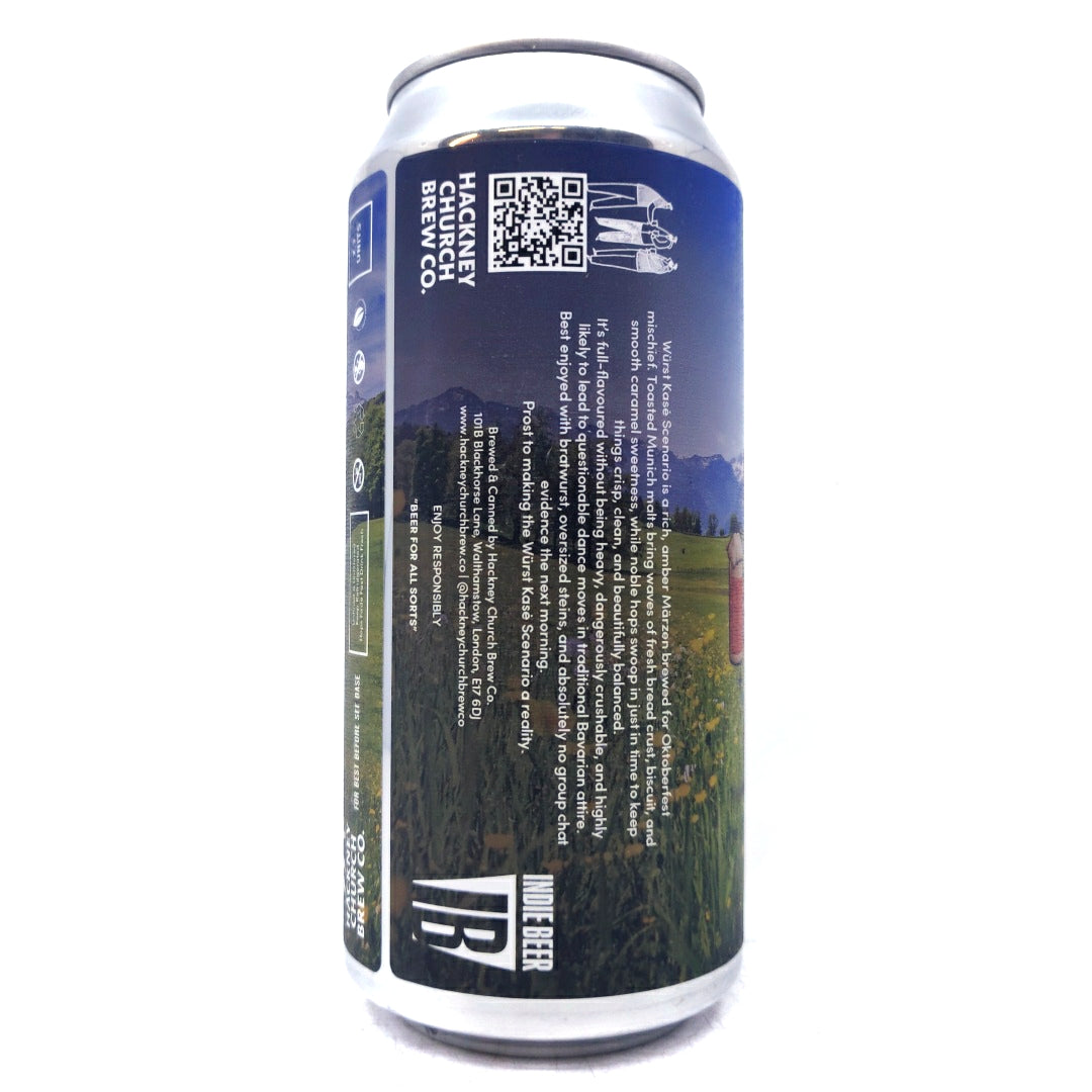Hackney Church Brew Co Wurst Kase Scenario Marzen 5.3% (440ml can)