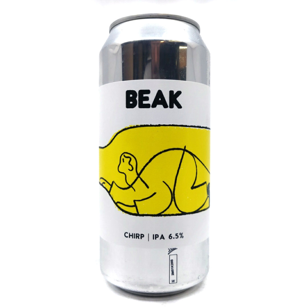 Beak Brewery Chirp IPA 6.5% (440ml can)-Hop Burns & Black