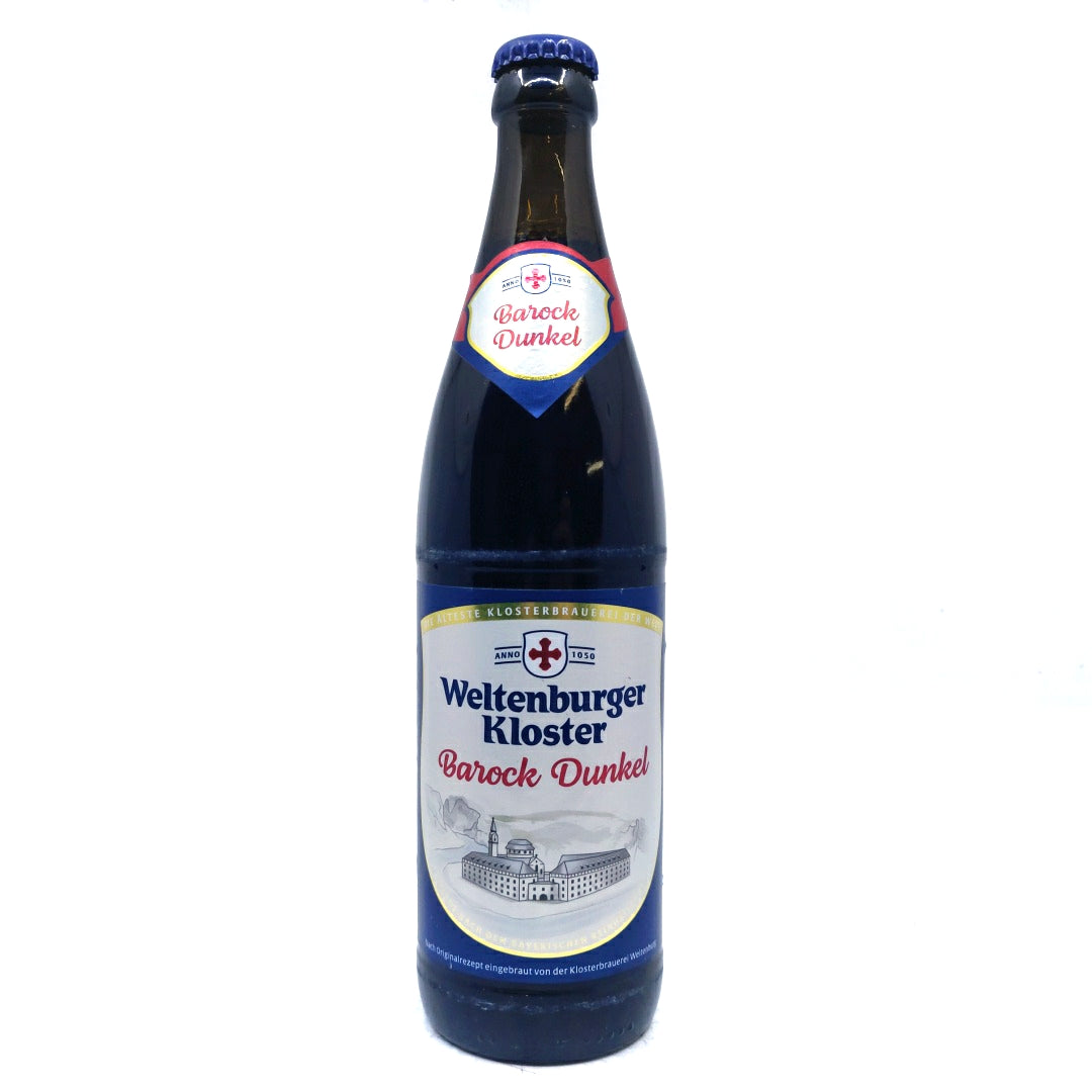 Kloster Weltenburger Barock Dunkel 4.7% (500ml)-Hop Burns & Black