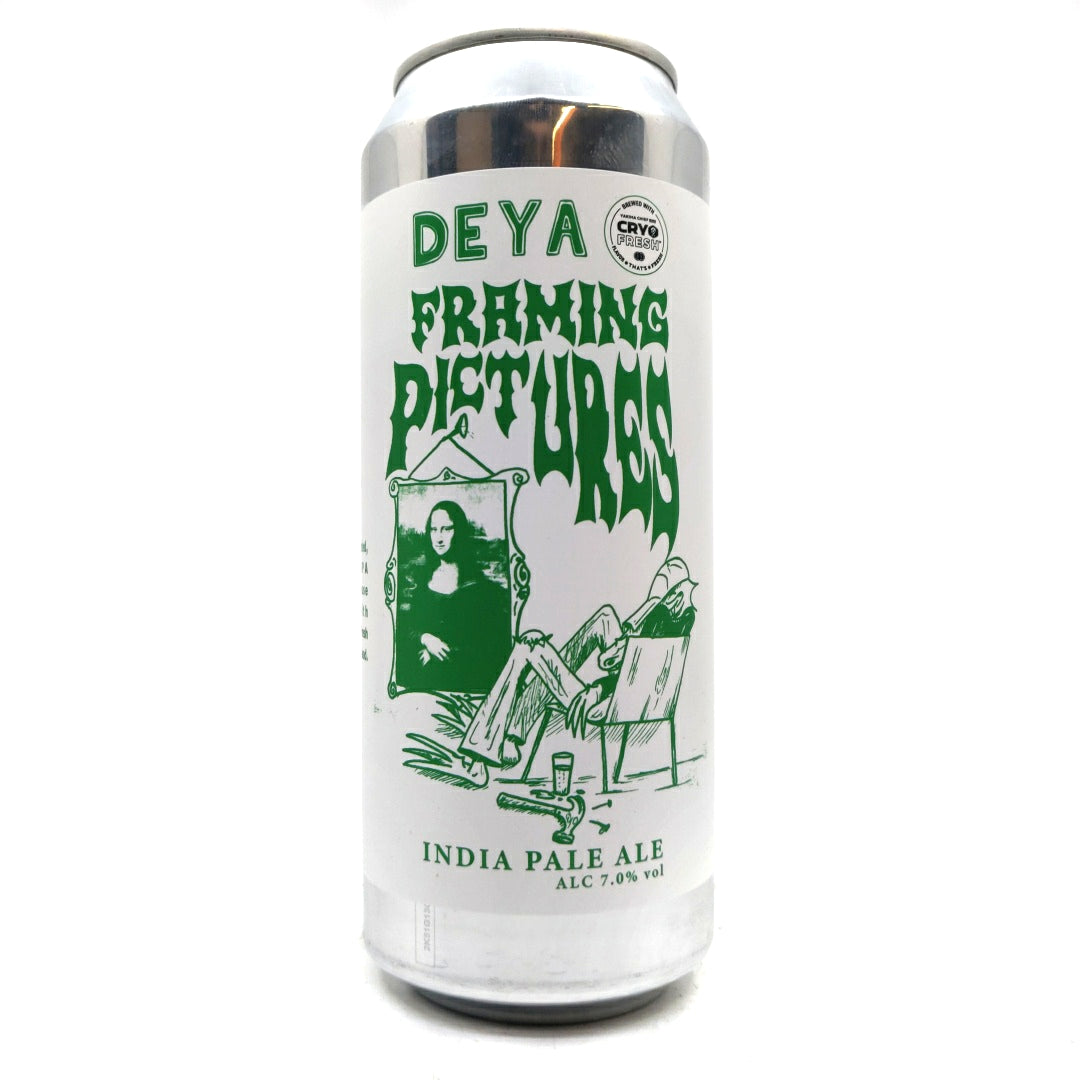 DEYA Framing Pictures New England IPA 7% (500ml can)-Hop Burns & Black