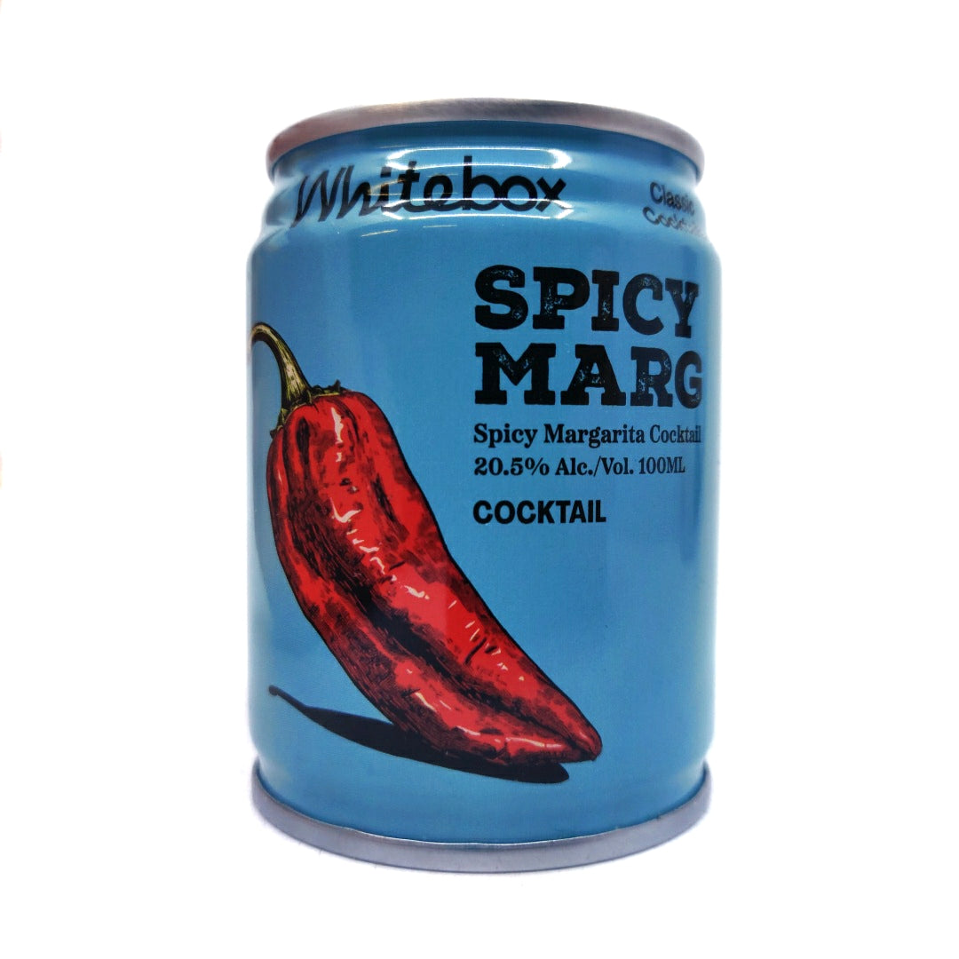 Whitebox Spicy Margarita 20.5% (100ml can)-Hop Burns & Black