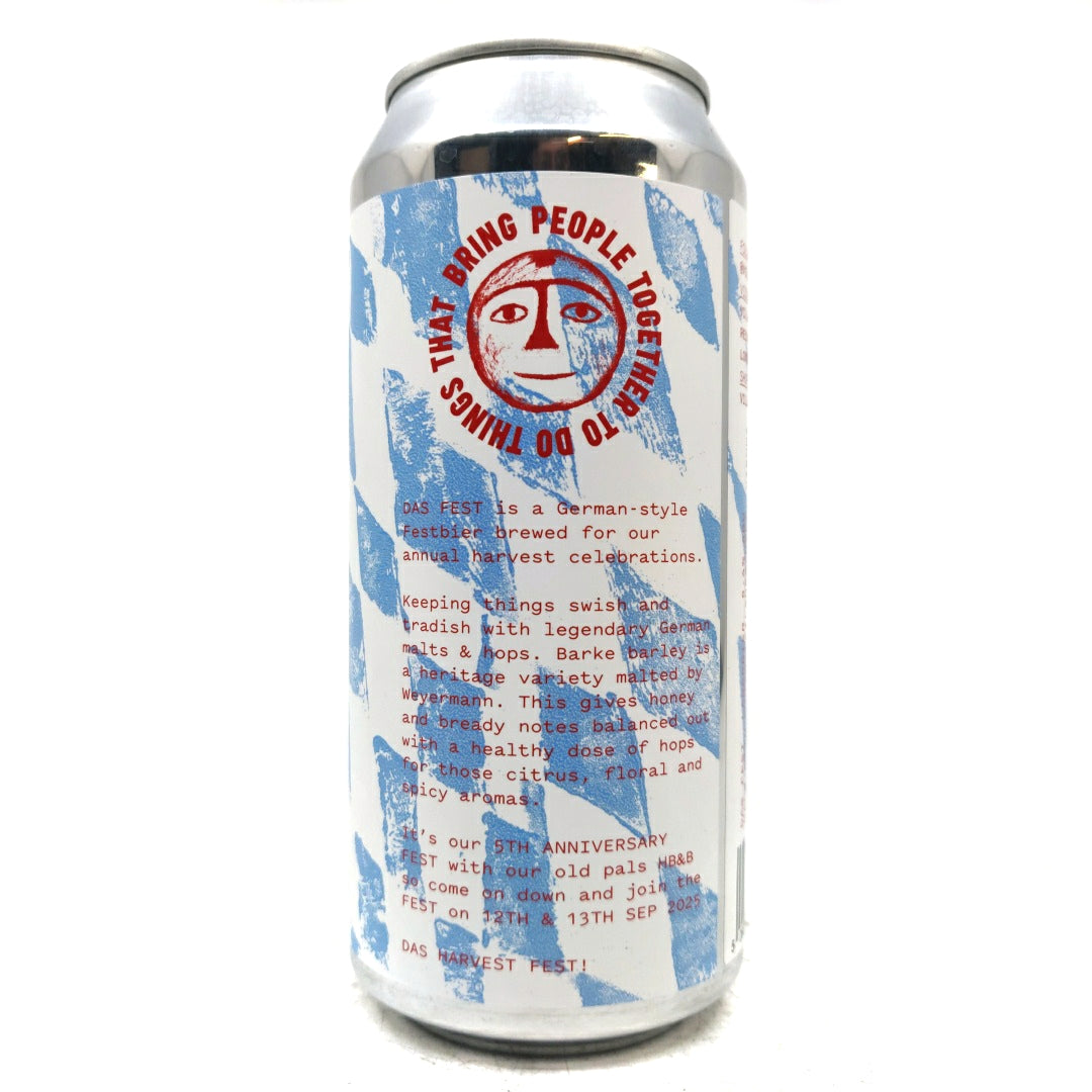 Villages x Hop Burns & Black Das Fest Festbier Oktoberfest Lager 5.4% (440ml can)-Hop Burns & Black