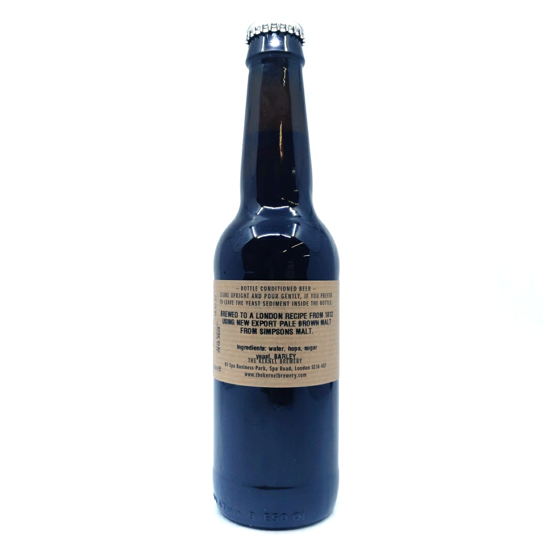 Kernel Brown Stout London 1812 6.2% (330ml)-Hop Burns & Black