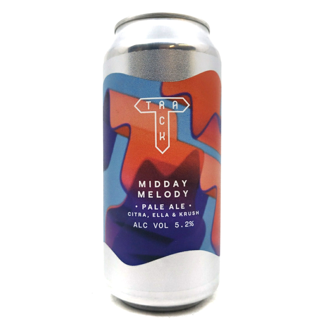 Track Midday Melody Pale Ale 5.2% (440ml can)-Hop Burns & Black