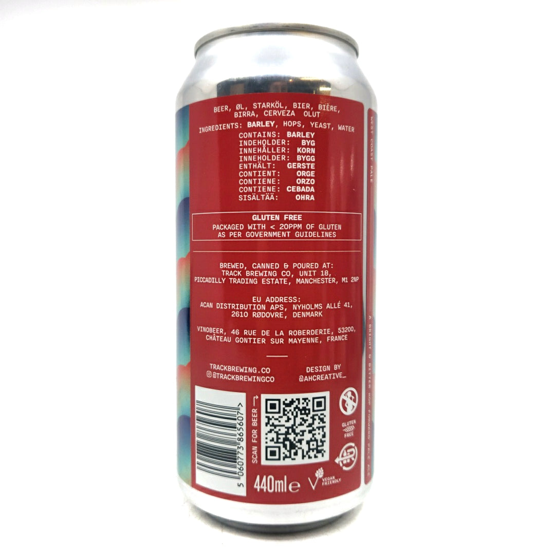 Track Favourite Maze West Coast Pale Ale 5.2% (440ml can)-Hop Burns & Black