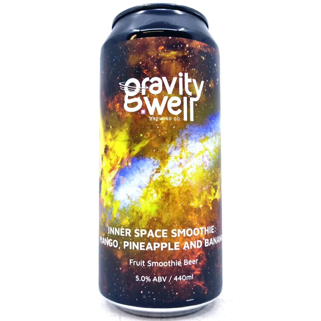 Gravity Well Inner Space Smoothie: Mango, Banana & Pineapple Sour 5% (440ml can)