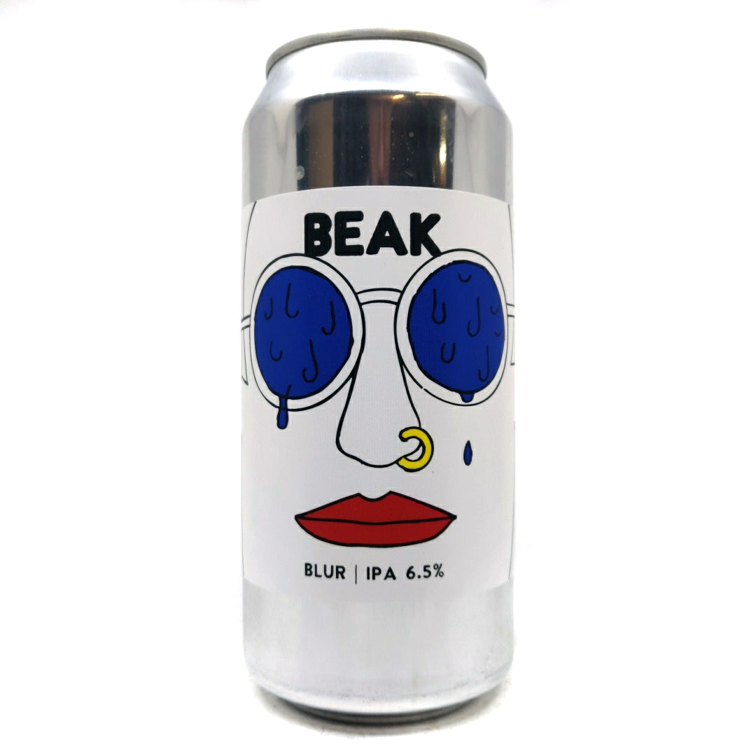 Beak Brewery Blur IPA 6.5% (440ml can)-Hop Burns & Black