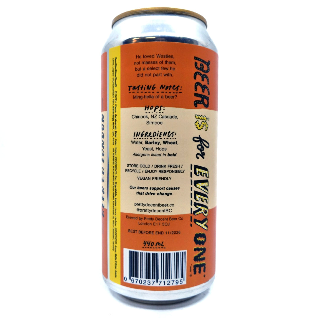 Pretty Decent Talented Mr Westie West Coast IPA 5.8% (440ml can)