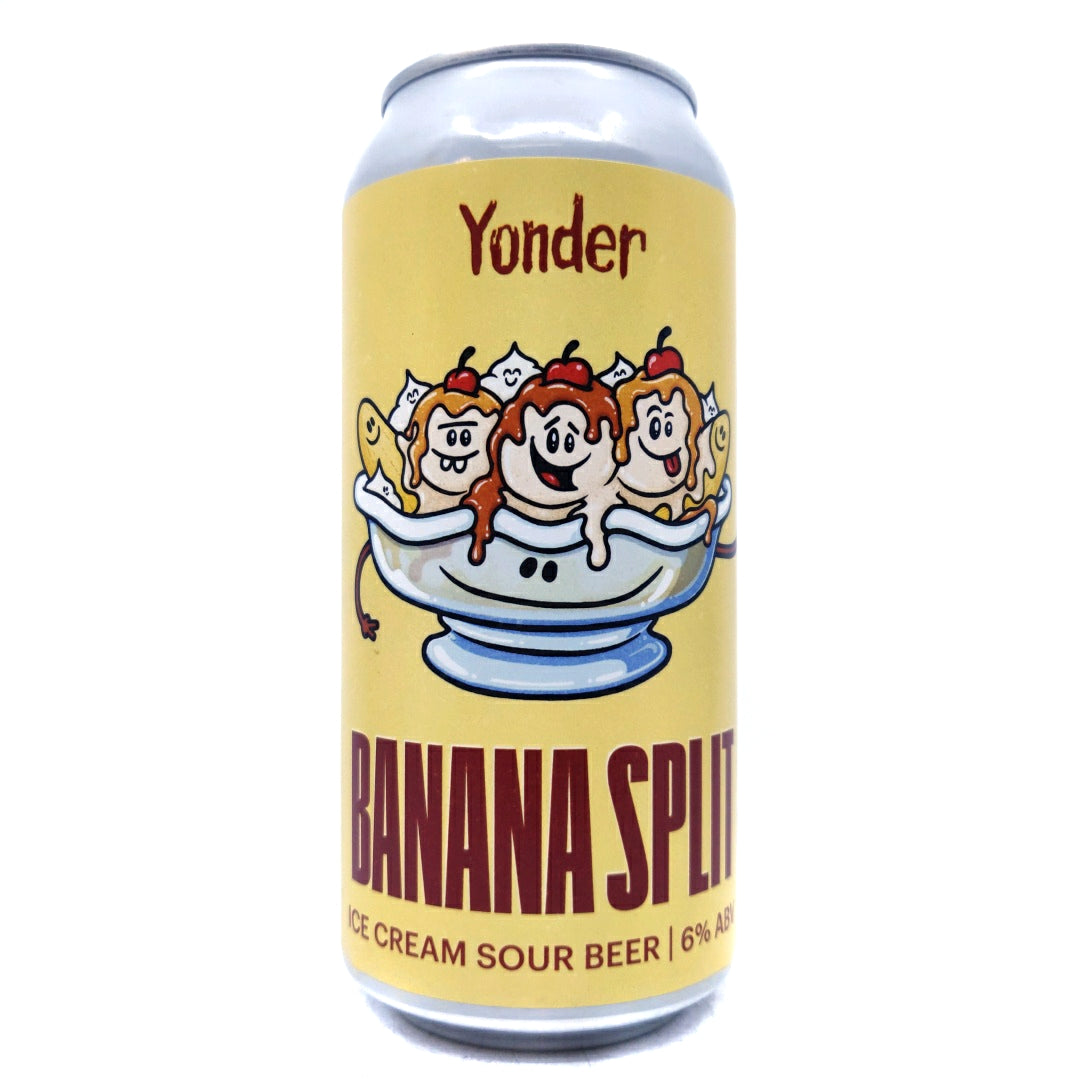 Yonder Banana Split Ice Cream Sour 6% (440ml can)