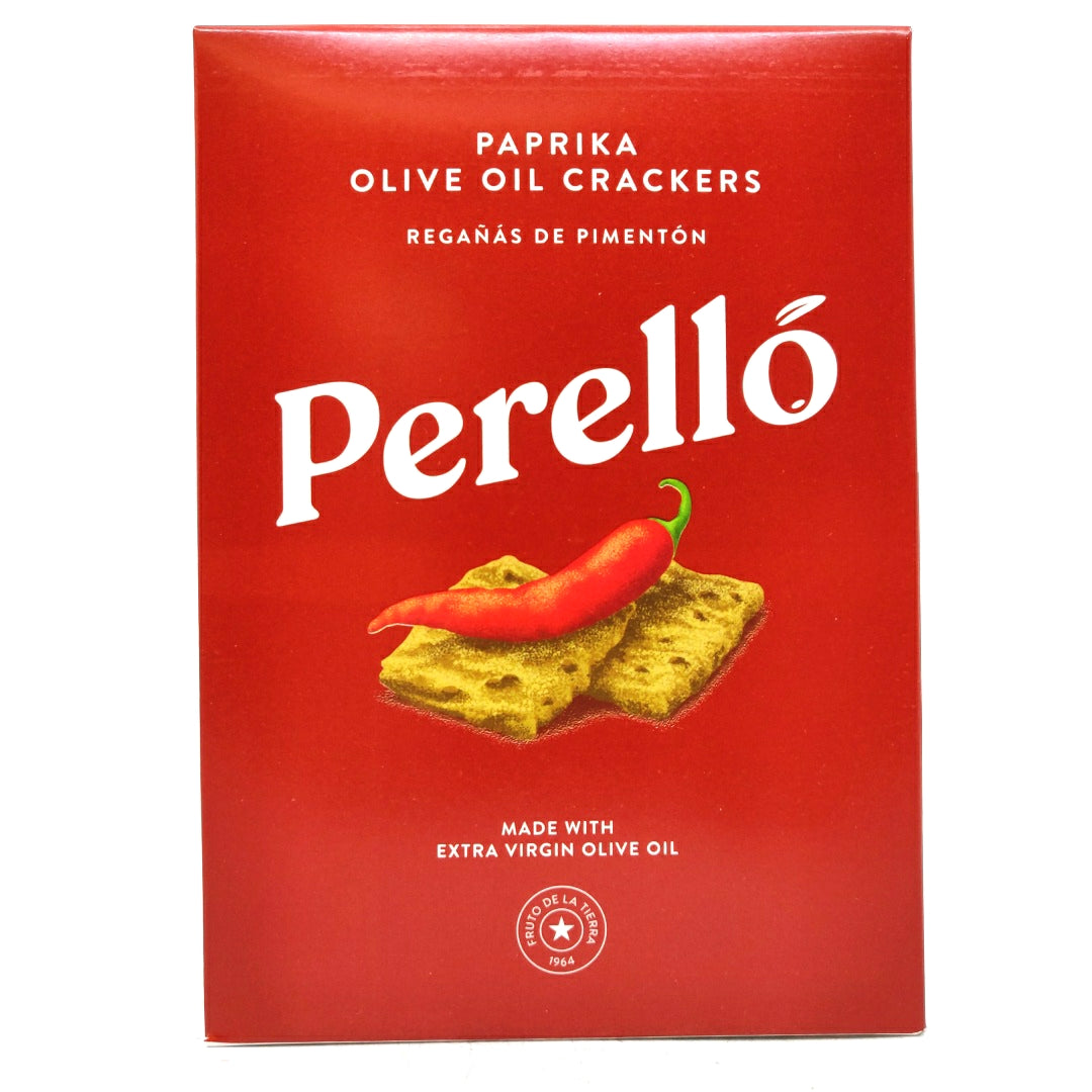 Perello Paprika Olive Oil Reganas Crackers (150g)