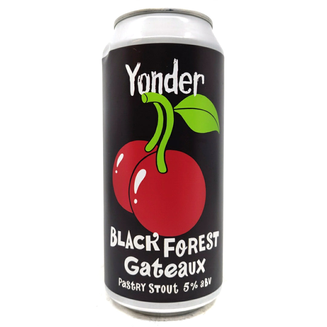 Yonder Black Forest Gateaux Pastry Stout 5% (440ml can)-Hop Burns & Black
