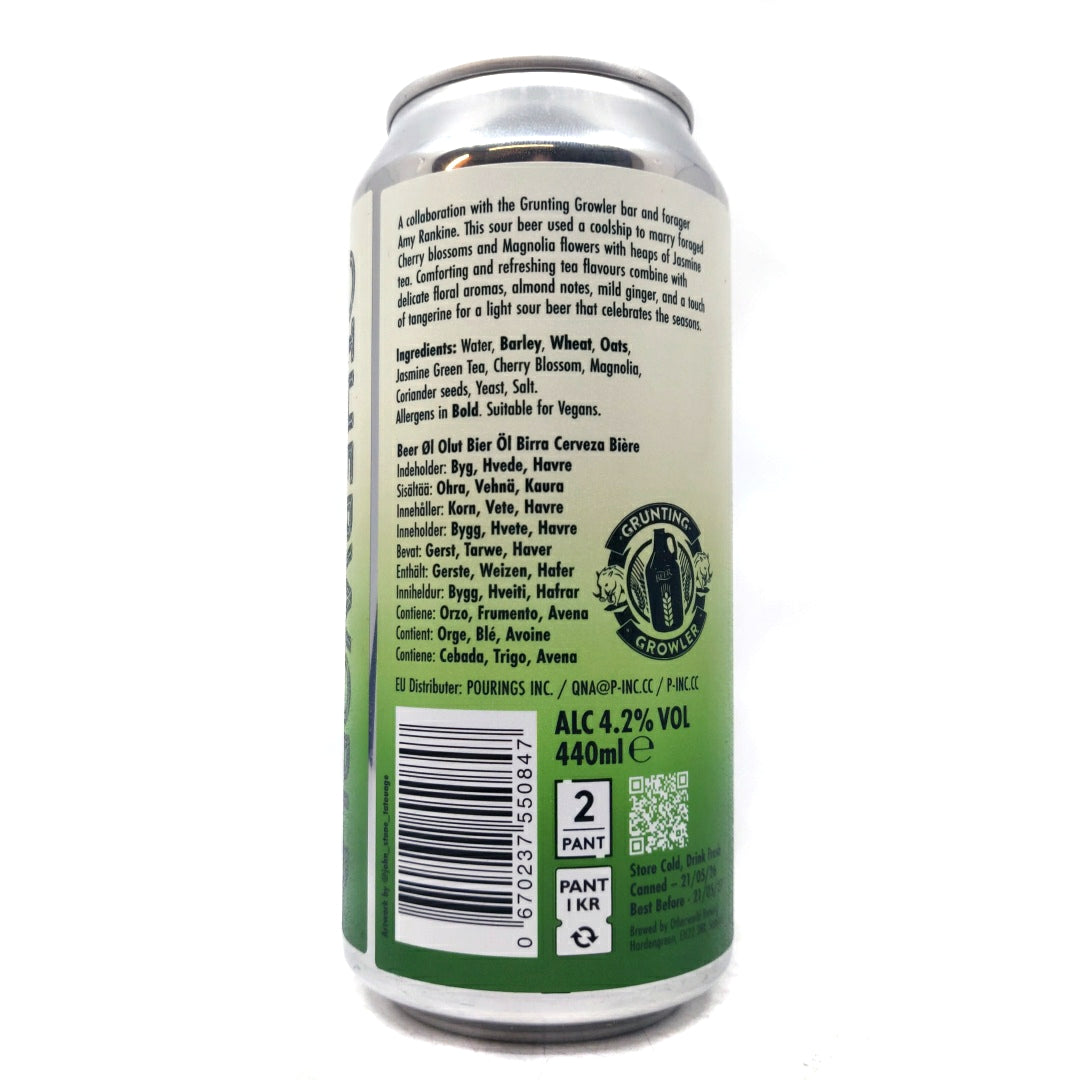 Otherworld Floreal Blossom Sour 4.2% (440ml can)-Hop Burns & Black