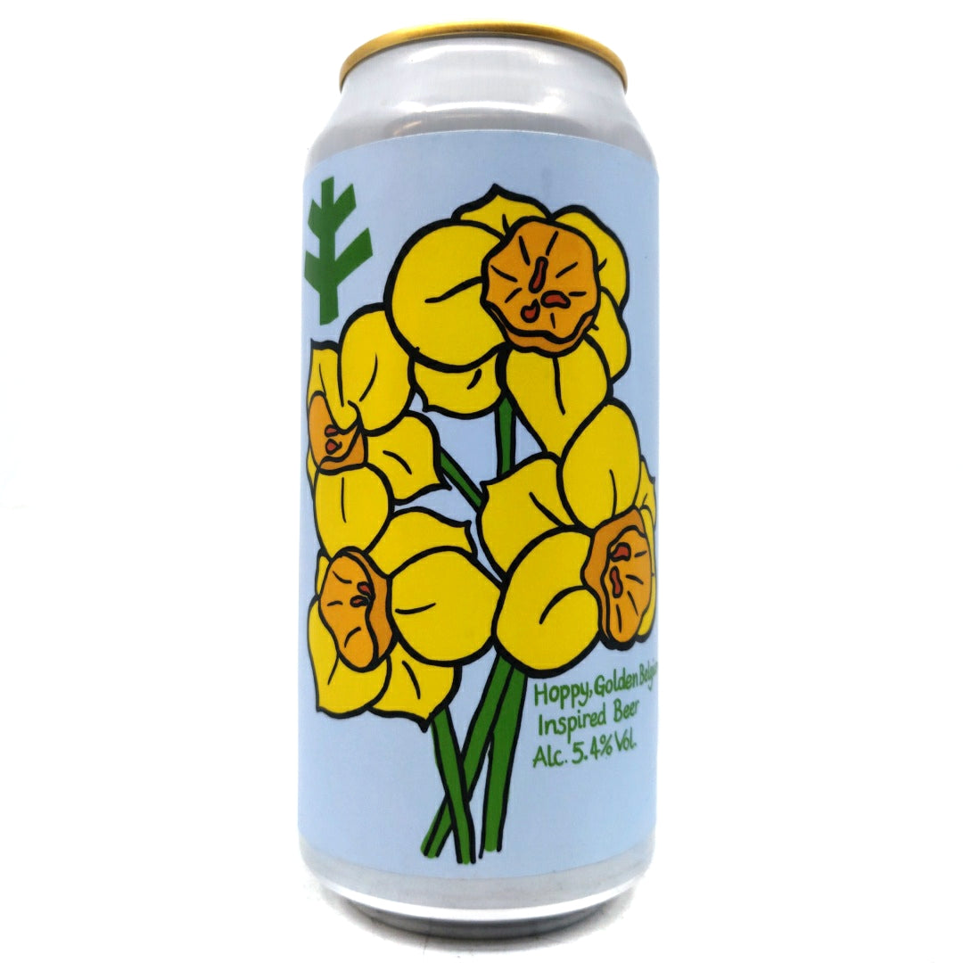 St Mars Of The Desert Fleurs De Printemps Belgian Blond 5.4% (440ml can)-Hop Burns & Black