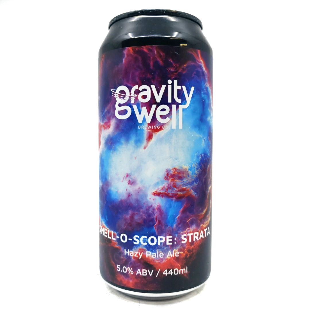 Gravity Well Smell-O-Scope Strata Pale Ale 5% (440ml can)-Hop Burns & Black