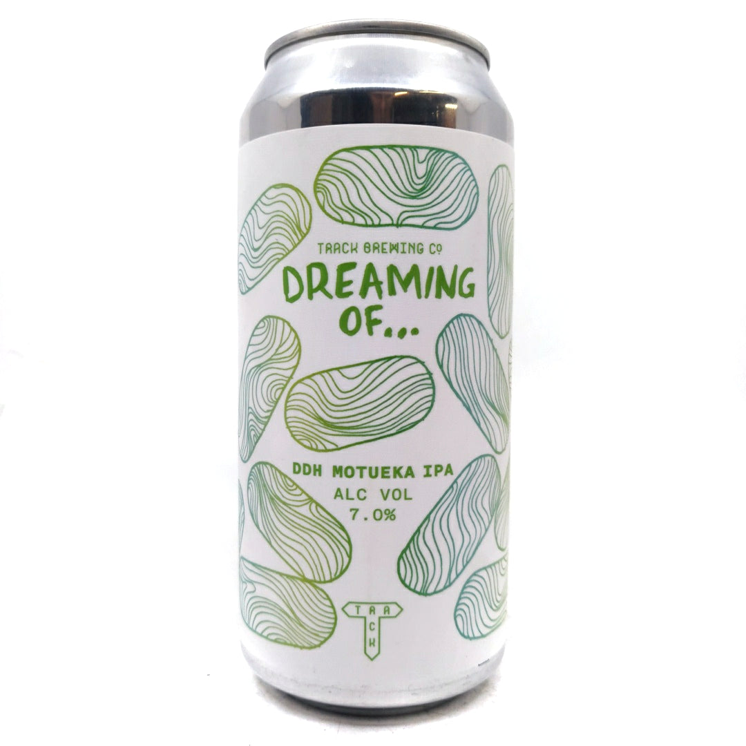 Track Dreaming Of... DDH Motueka IPA 7% (440ml can)-Hop Burns & Black