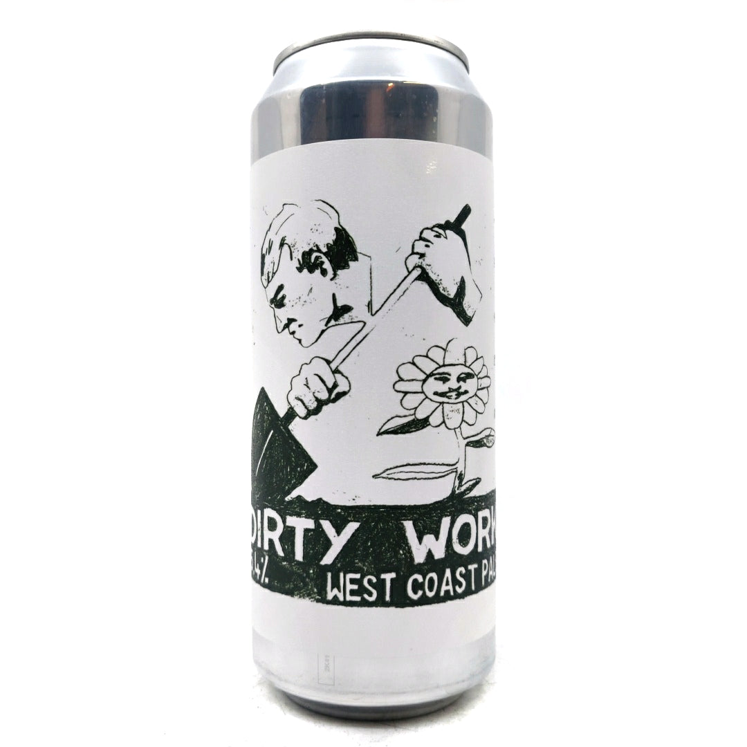 Baron Brewing Dirty Work West Coast Pale Ale 5.4% (500ml can)-Hop Burns & Black
