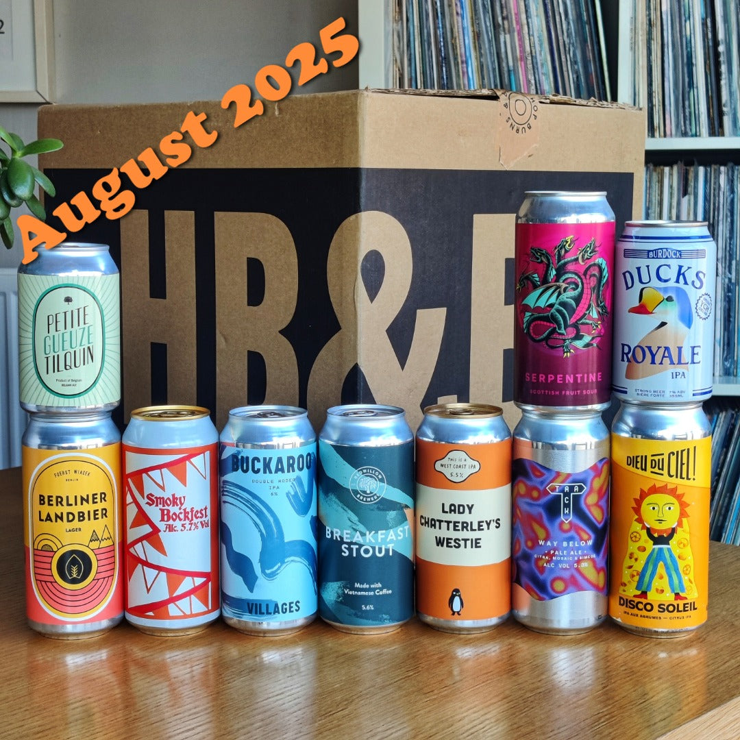 6 month pre-paid All Killer No Filler beer box GIFT-Hop Burns & Black