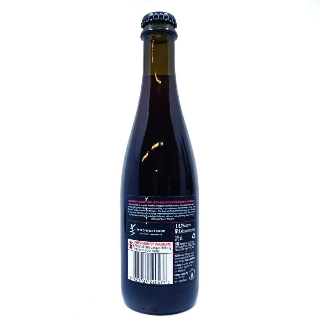 Garage Project Wildflower Blackberry Sour 8.1% (375ml)-Hop Burns & Black