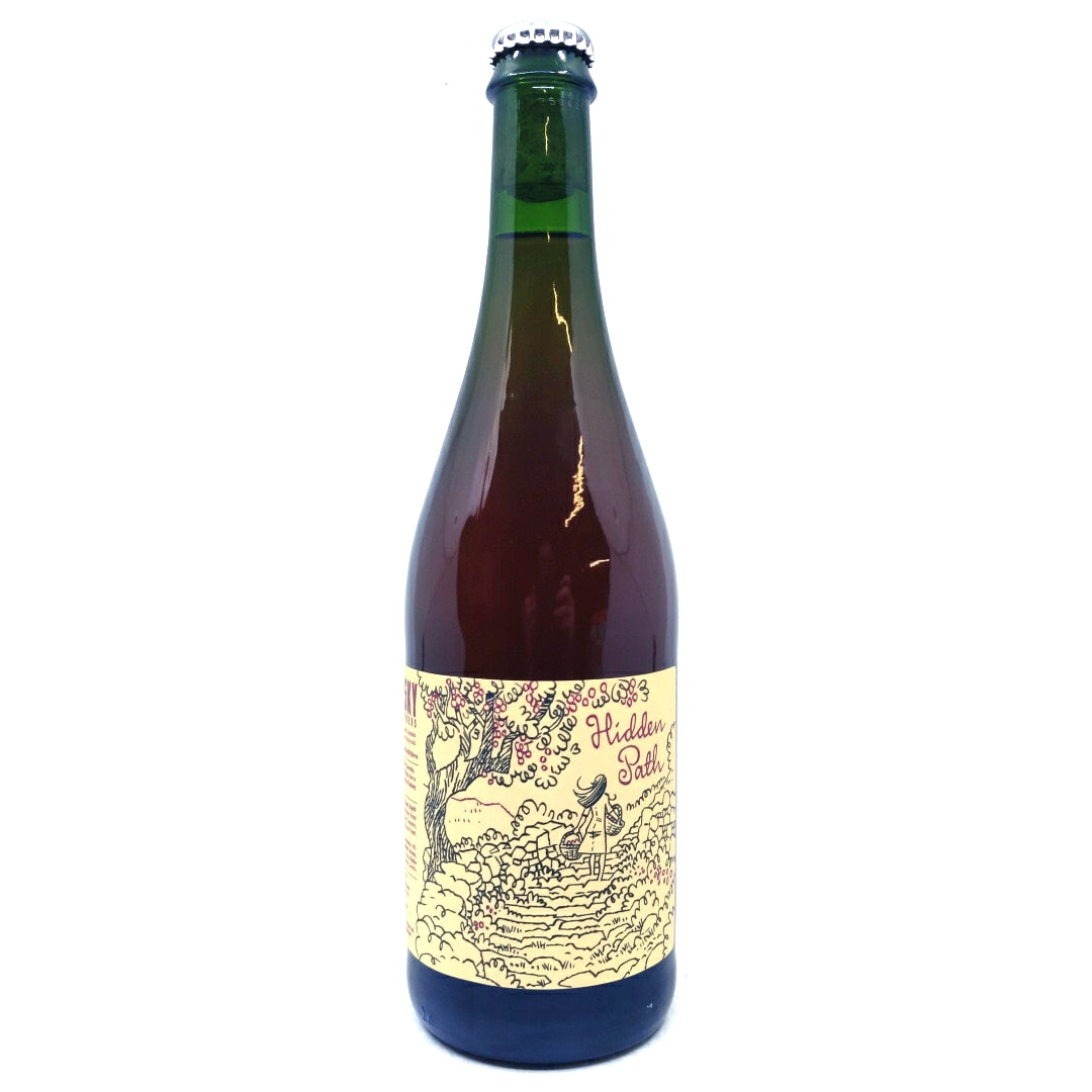 Burning Sky Hidden Path Saison 6.2% (750ml)-Hop Burns & Black
