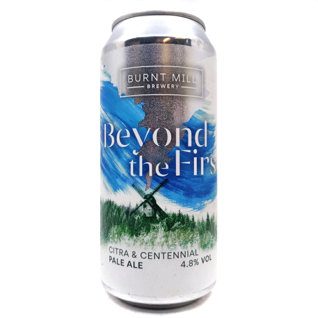 Burnt Mill Beyond The Firs Gluten Free Pale Ale 4.8% (440ml can)-Hop Burns & Black
