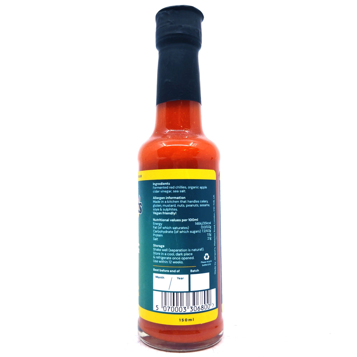 Jampot's Original Everything Sauce (150ml)-Hop Burns & Black