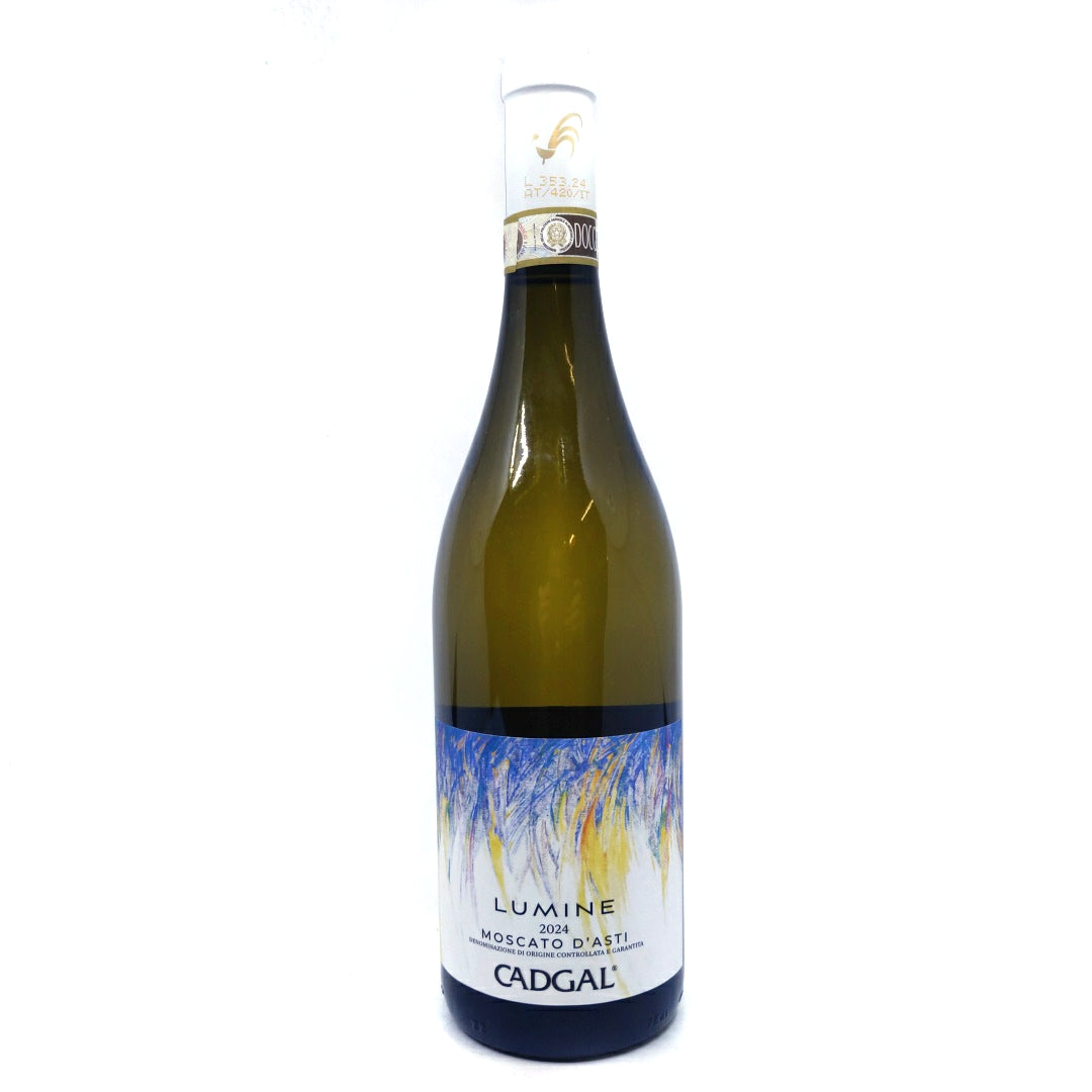 Ca D’Gal Moscato d’Asti Lumine 2024 5% (750ml)-Hop Burns & Black