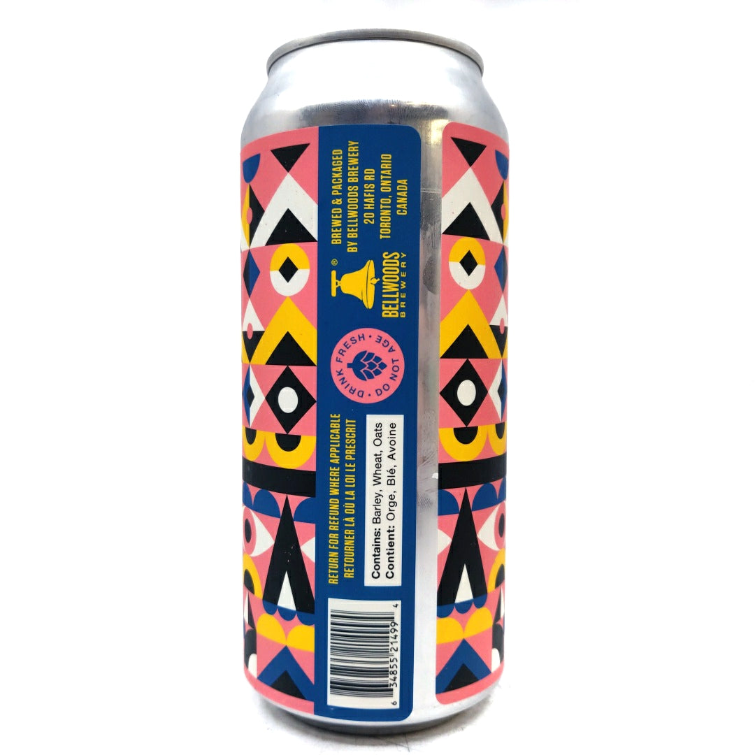 Bellwoods Jelly King Pink Lemonade Dry Hopped Sour Ale 5.6% (473ml can)-Hop Burns & Black