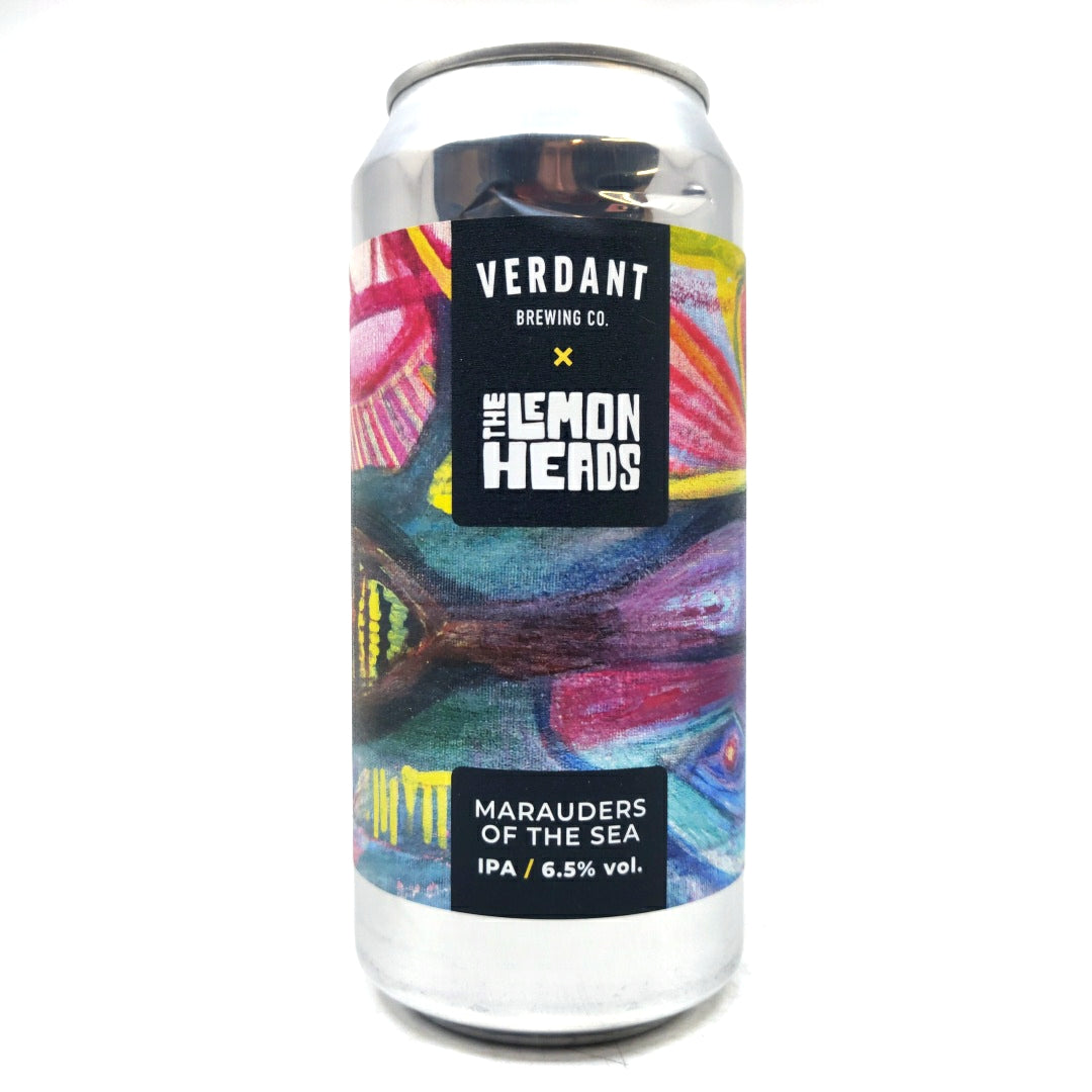 Verdant x The Lemonheads Marauders Of The Sea IPA 6.5% (440ml can)-Hop Burns & Black