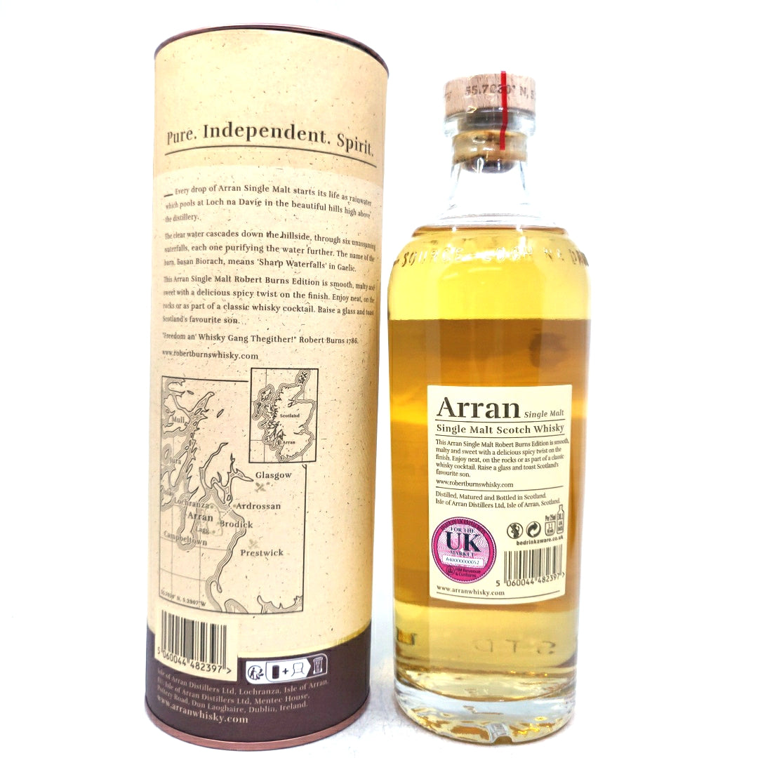 Arran Robert Burns Single Malt Scotch Whisky 43% (700ml)