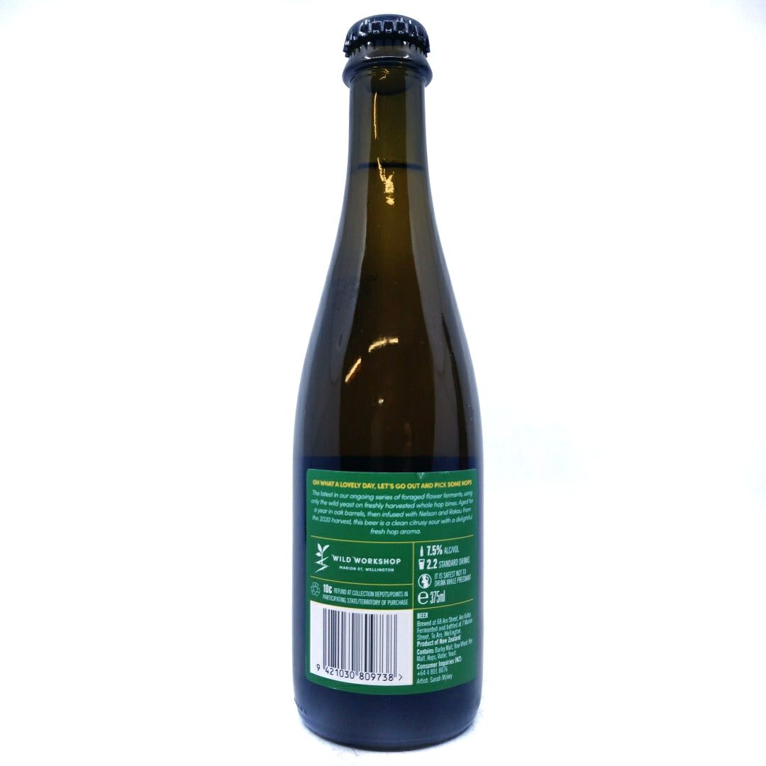 Garage Project Wildflower Hopbine Sour 6.8% (375ml)-Hop Burns & Black