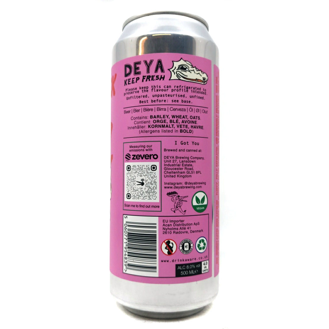 DEYA x Finback I Got You 2026 Double IPA 8% (500ml can)